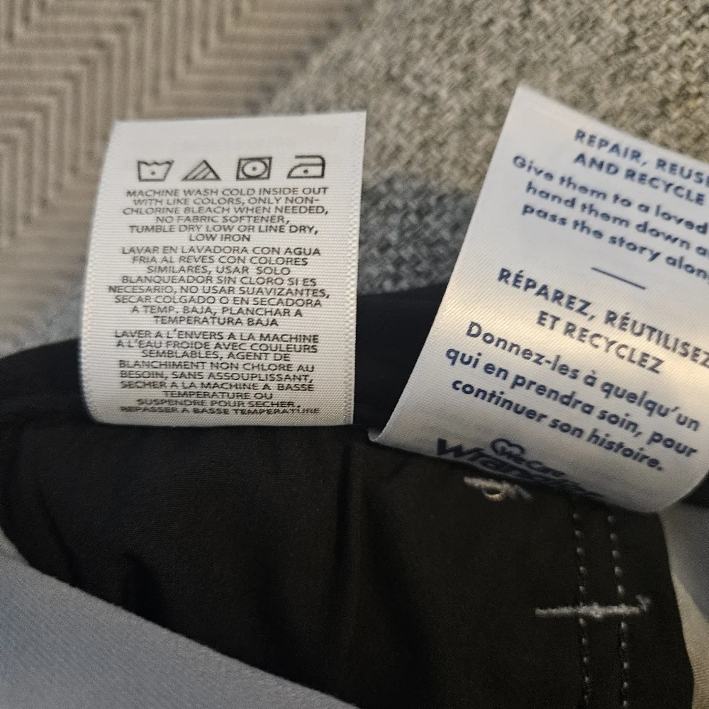 NWT Wrangler ATG Pants Womens 16 Tall Gray Sierra Slim Fit All Terrain Gear Hike - Picture 10 of 14